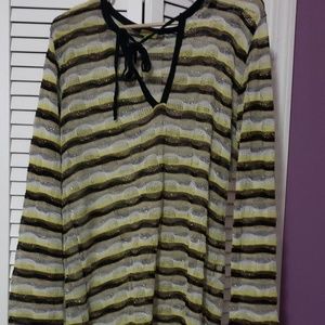 juniors dress/coverup/shirt MULTI COLOR